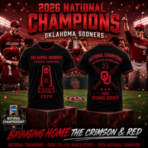 Oklahoma Sooners 2026 National Champions Shirt