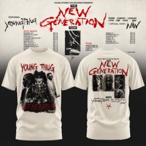 Young Thug The New Generation Tour 2026 Shirt – Hip Hop Fan Tee