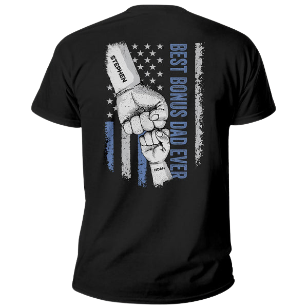 6-2.png Best Stepdad Ever Family T-Shirt