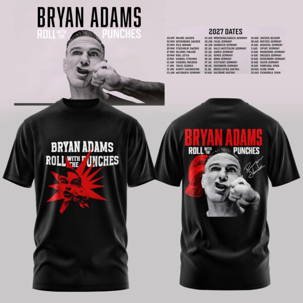 _     Roll With The Punches Tour 2027 Edition Tshirt