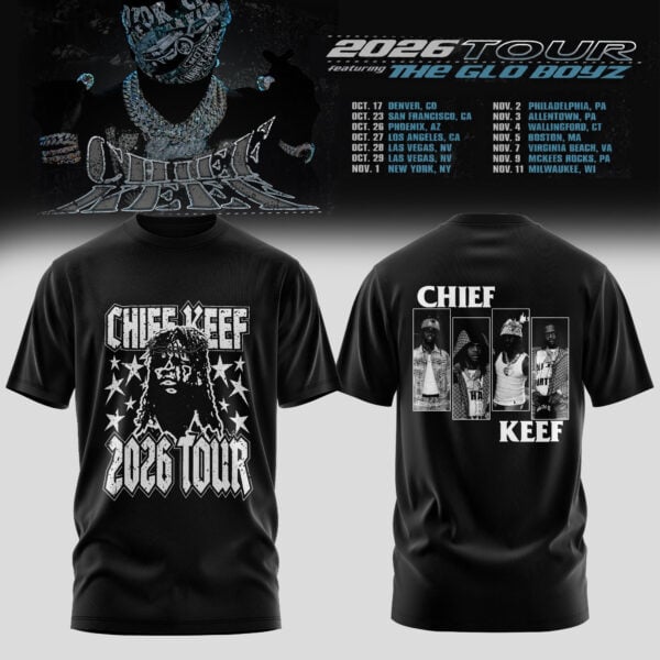 22-14.jpg _ Chief Keef Live 2026 Edition Tshirt
